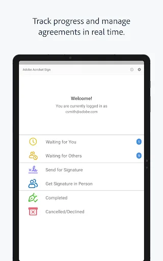 Adobe Acrobat Sign screenshot 5