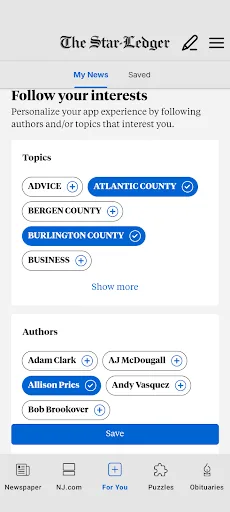 The Star-Ledger screenshot 5