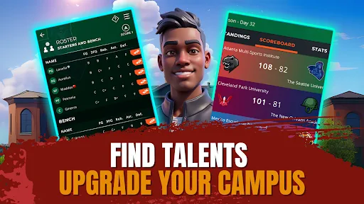 Astonishing College Basketball screenshot 5