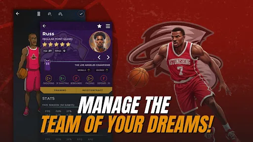 Astonishing Basketball Manager screenshot 3