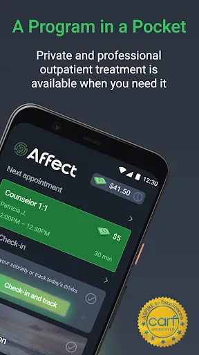 Affect: Addiction Recovery screenshot 2