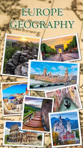 Europe Geography - Quiz Game screenshot 1