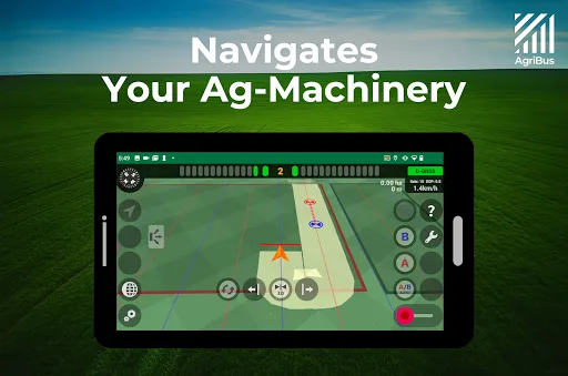AgriBus: GPS farming navigator screenshot 1