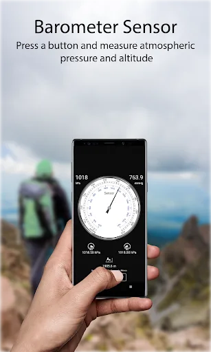 Barometer Atmospheric pressure screenshot 1