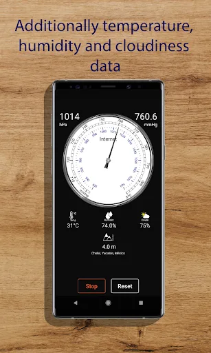Barometer Atmospheric pressure screenshot 4
