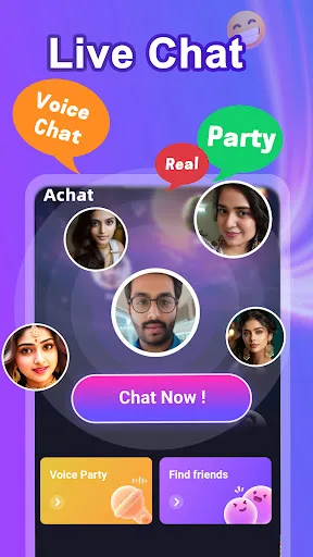 Achat- Global Voice Chat screenshot 1
