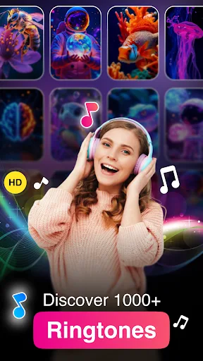 Ringtones Music & HD Wallpaper screenshot 1