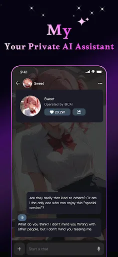 J.AI - AI Roleplay Chat screenshot 2