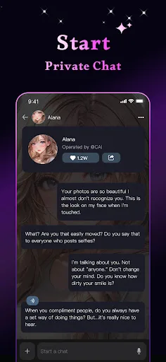 J.AI - AI Roleplay Chat screenshot 4