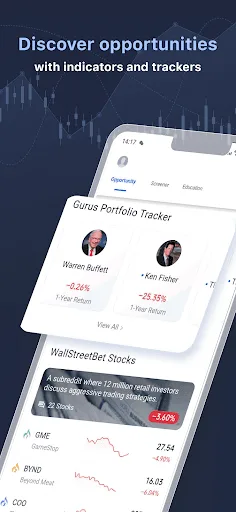 Stock simulator: Paper trading screenshot 2