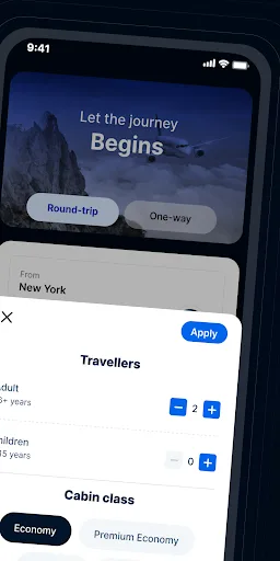 Airline Ticket Booking App screenshot 3