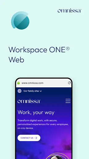 Web - Workspace ONE screenshot 1