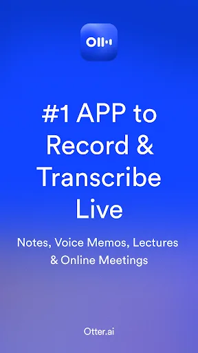 OtterAI Transcribe Voice Notes screenshot 1