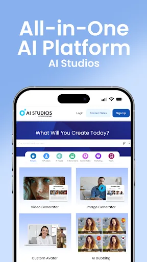 AI STUDIOS: AI Video Generator screenshot 1