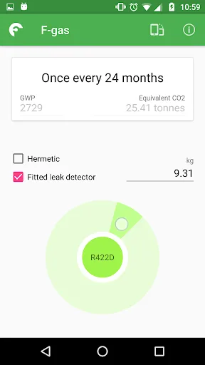 F-gas screenshot 1