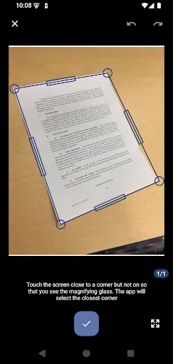 OSS PDF Document Scanner,  OCR screenshot 1