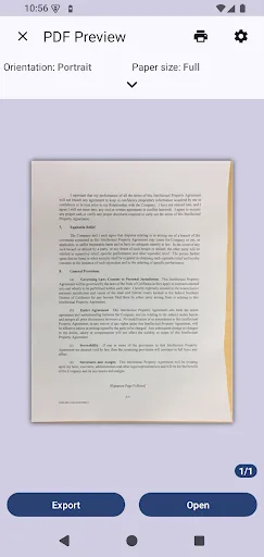 OSS PDF Document Scanner,  OCR screenshot 4