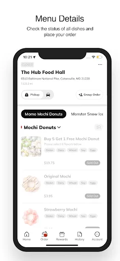 Hub Food Hall screenshot 2