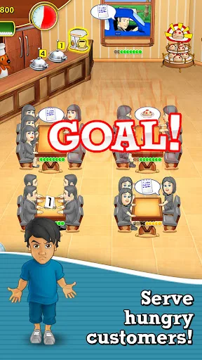 Snowy Lunch Rush HD Restaurant screenshot 3