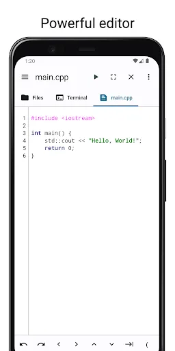 CxStudio - C/C++ IDE screenshot 1
