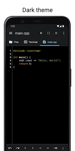 CxStudio - C/C++ IDE screenshot 2