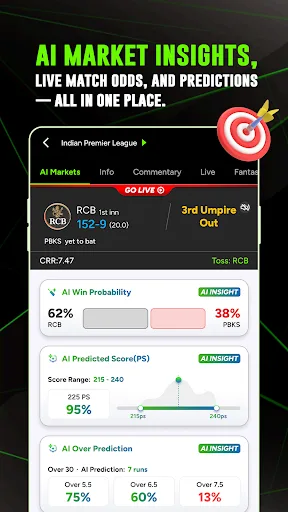 AllCric-AI Cricket Predictions screenshot 2