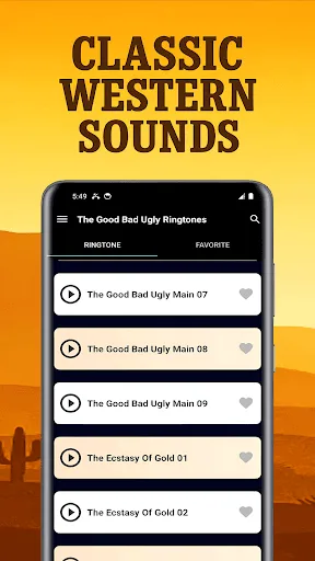 Good bad ugly Ringtone screenshot 2