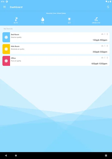 bluSensor screenshot 5