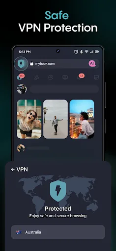 Aloha Browser - Private VPN screenshot 2