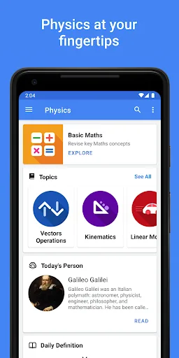 Physics Pro - Notes & Formulas screenshot 1