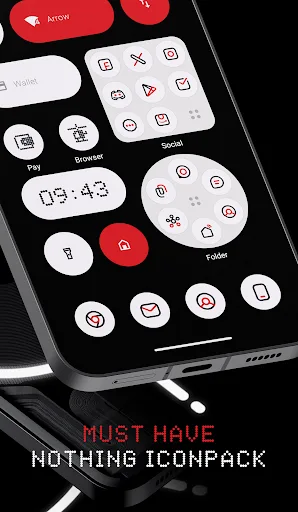 Nothing Icon Pack : Line screenshot 1