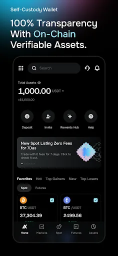 AlphaX: Trade Bitcoin & ETH screenshot 2