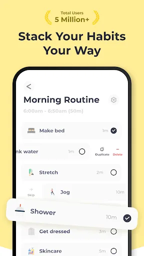 Routine Planner, Habit Tracker screenshot 2