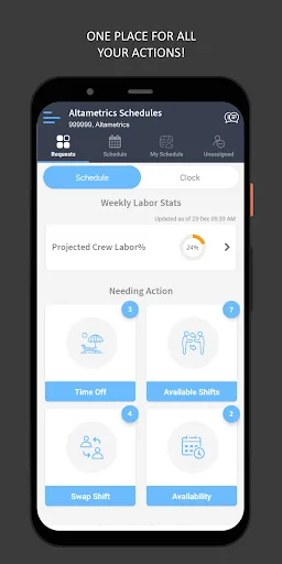 Altametrics Schedules screenshot 1
