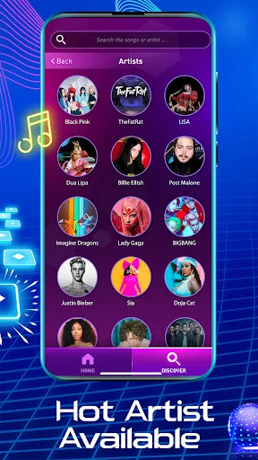 Tiles Hop Juegos de Música screenshot 4