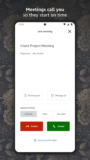 Amazon Chime screenshot 1