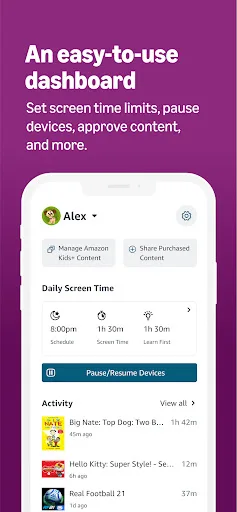 Amazon Kids Parent Dashboard screenshot 2