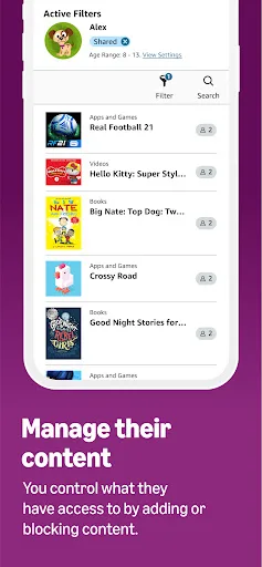 Amazon Kids Parent Dashboard screenshot 5