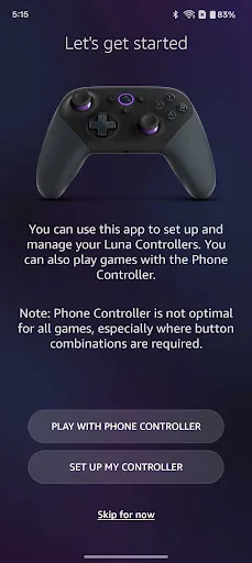 Luna Controller screenshot 2