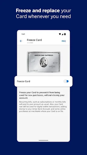 Amex screenshot 5