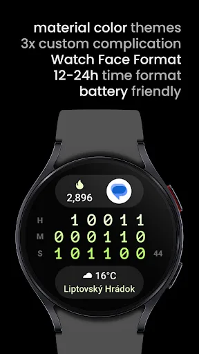 Binary 2.0 Watch Face screenshot 2