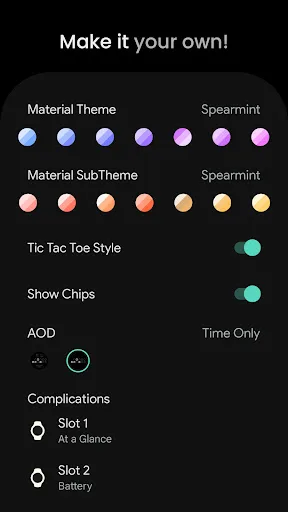 Binary 2.0 Watch Face screenshot 5