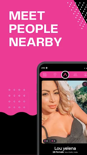 Dating App Amore: Chat & Date screenshot 1