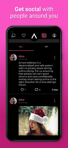 Dating App Amore: Chat & Date screenshot 3
