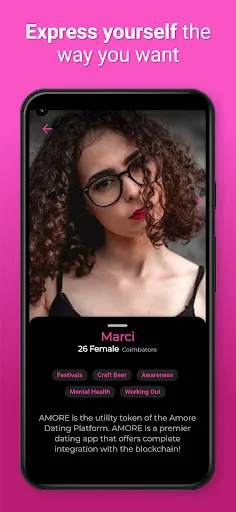 Dating App Amore: Chat & Date screenshot 4