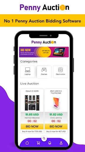 Penny Auction screenshot 1