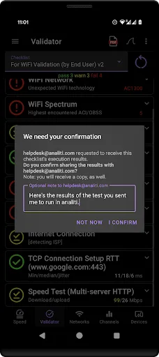 analiti - Speed & WiFi screenshot 2