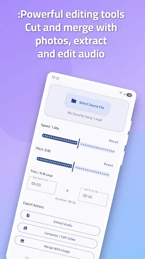 Video & Music Speed Changer screenshot 3