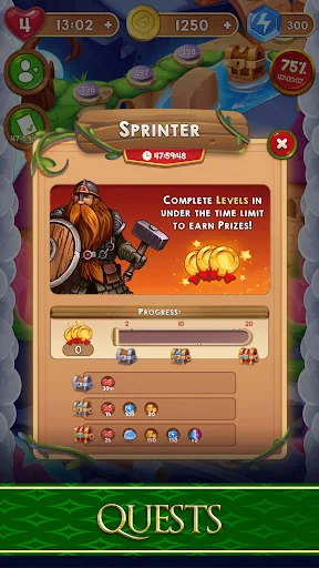 Avalon Jewels Match-3 screenshot 5
