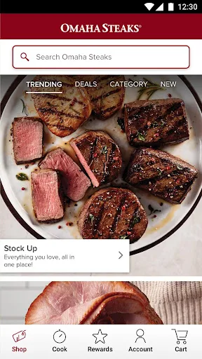Omaha Steaks screenshot 1